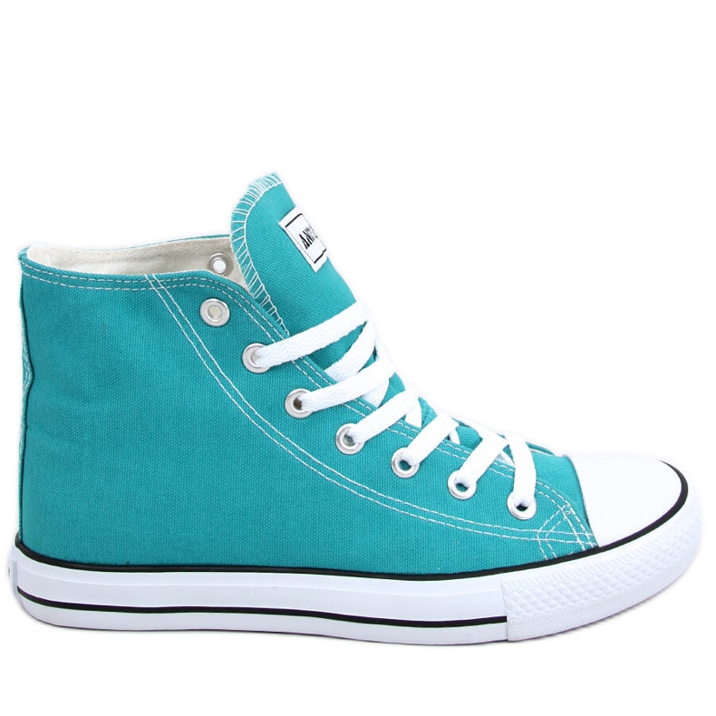 Baskets montantes Ingi Turquise bleu