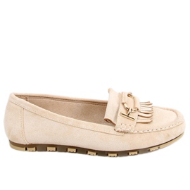 Mocassins femme Leif Beige