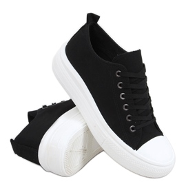 Baskets femme Ebba noires