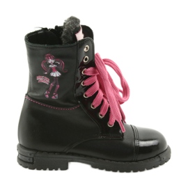 Ren But Bottes, chaussures pour enfants Zarro 38/01 noir rose