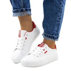 Baskets blanches pour femmes Big Star EE274311