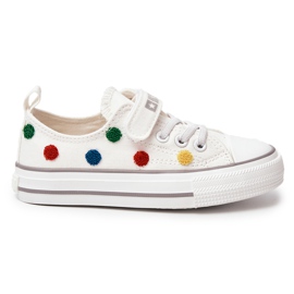 Baskets Enfant Avec Velcro Big Star JJ374053 Blanc