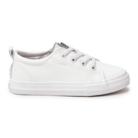Baskets en cuir Big Star JJ374024 Blanc blanche