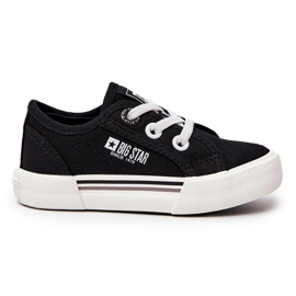 Baskets à enfiler noires Big Star JJ374169