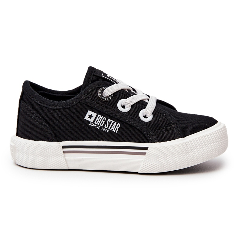 Baskets à enfiler noires Big Star JJ374169 le noir