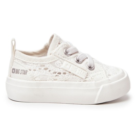 Baskets Ajourées Big Star JJ374020 Blanc blanche blanche