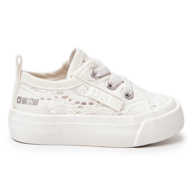 Baskets Ajourées Big Star JJ374020 Blanc blanche blanche