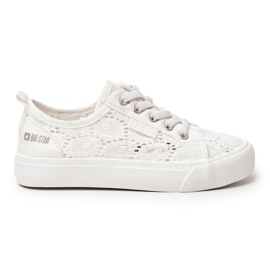 Baskets Ajourées Big Star JJ374012 Blanc blanche blanche