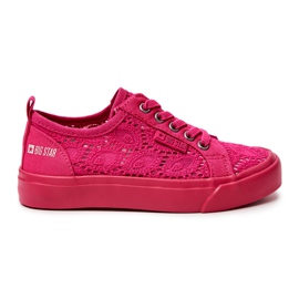 Baskets Ajourées Big Star JJ374007 Rose ['rose']