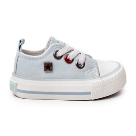 Baskets Basses Classiques Enfant Big Star HH374198 Bleu blanc