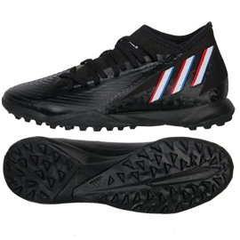 Chaussures de football Adidas Predator Edge.3 TF M GX2628 le noir le noir Chaussures de football Adidas Predator Edge.3 TF M GX2628 le noir le noir