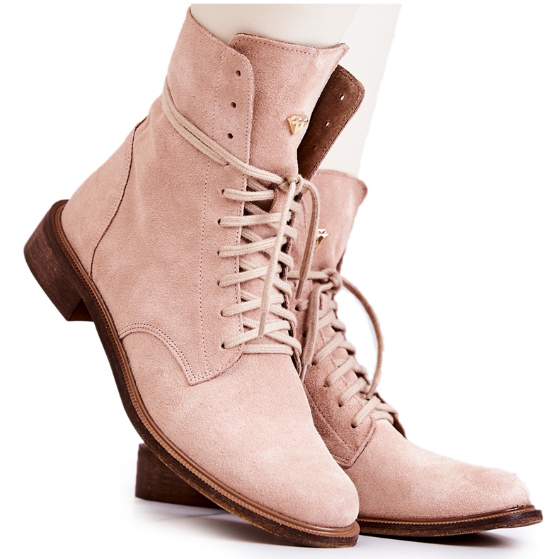 Bottines en daim Nicole Rose 2697