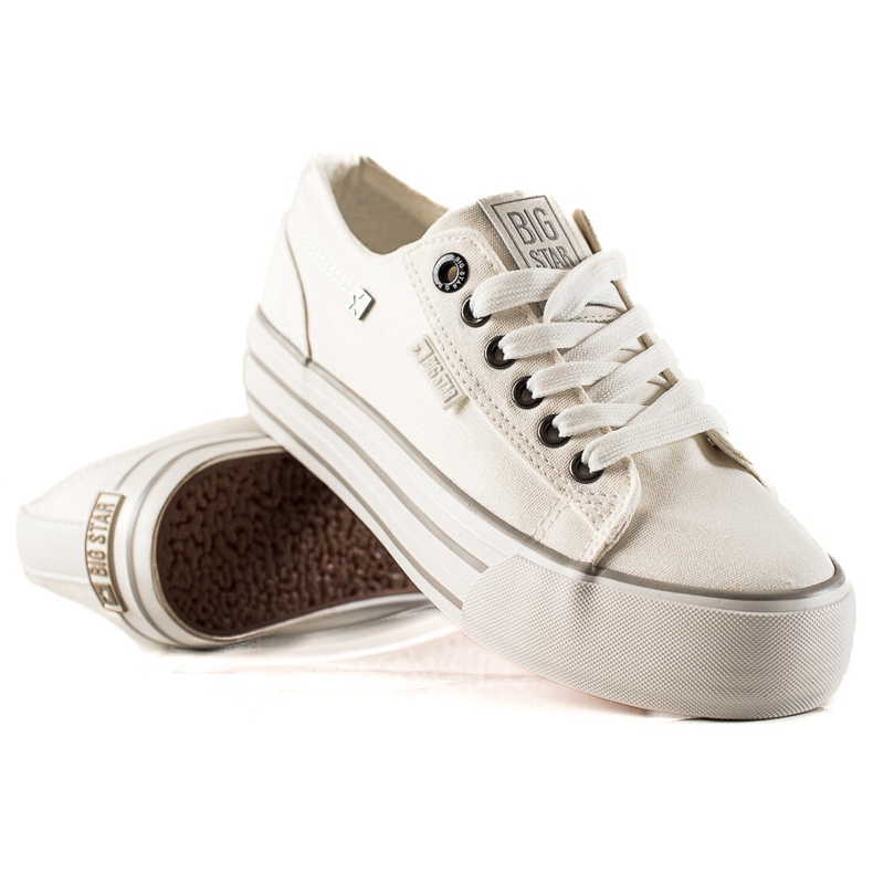 Baskets Big Star pour femme HH274052 blanche