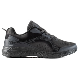 TRENDI Chaussures de sport classiques noir