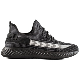 TRENDI Baskets noires pour hommes