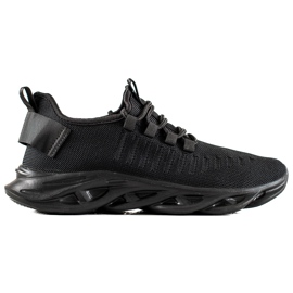 TRENDI Chaussures de sport à la mode pour hommes noir