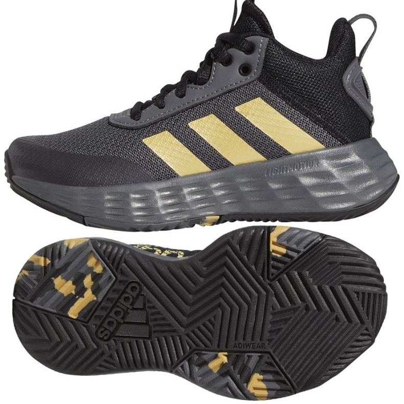 Chaussures de basket Adidas OwnTheGame 2.0 GZ3381 gris nuances de gris Chaussures de basket Adidas OwnTheGame 2.0 GZ3381 gris nuances de gris
