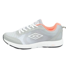 Chaussures Umbro W UMFL0018-01GW blanc orange gris