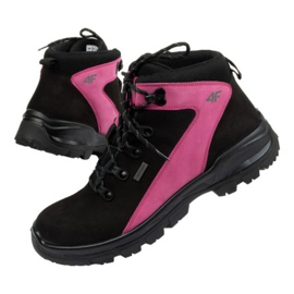 Chaussures de trekking 4F W OBDH254 55S noir rose