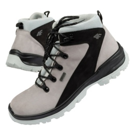 Chaussures de trekking 4F W OBDH254 26S le noir gris