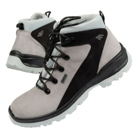 Chaussures de trekking 4F W OBDH254 26S noir gris