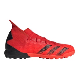 Chaussures Adidas Predator Freak.3 Tf M FY6311 oranges et rouges Chaussures Adidas Predator Freak.3 Tf M FY6311 oranges et rouges