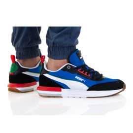 Puma R22 M 383462 04 le noir bleu Puma R22 M 383462 04 le noir bleu