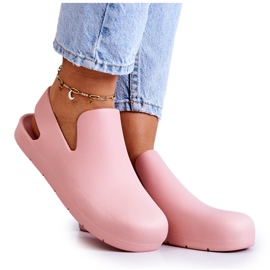 FS1 Sabots en caoutchouc Meriko roses à la mode