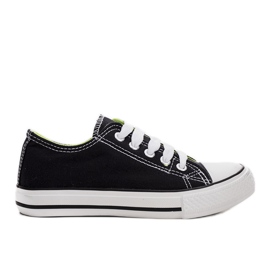 Baskets enfant Senco noires le noir