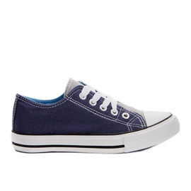 BM Baskets enfant Senco bleu marine