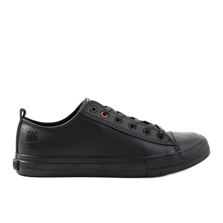Baskets pour hommes Big Star noires JJ174005 le noir Baskets pour hommes Big Star noires JJ174005 le noir
