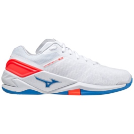 Chaussures indoor Mizuno Wave Stealth Neo M X1GB200025 blanc blanc
