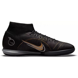 Chaussures de football Nike Mercurial Superfly 8 Academy Ic M DJ2875 007 le noir le noir