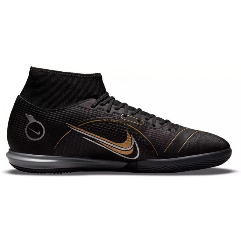 Chaussures de football Nike Mercurial Superfly 8 Academy Ic M DJ2875 007 le noir le noir