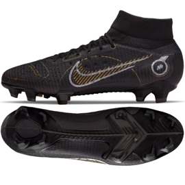 Nike Mercurial Superfly 8 Pro Fg M DJ2848 007 chaussures de football noir noir