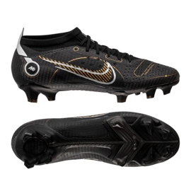 Nike Mercurial Vapor 14 Pro Fg M DJ2846 007 chaussures de football noir noir