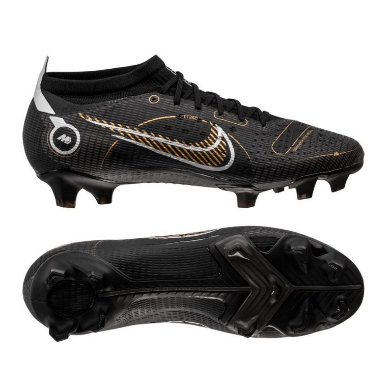 Nike Mercurial Vapor 14 Pro Fg M DJ2846 007 chaussures de football le noir le noir
