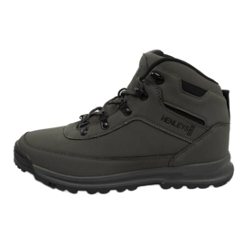 HENLEYS Bottes Travis M 418 Anthracite gris vert