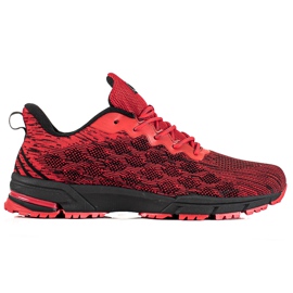 Chaussures homme DK noir rouge