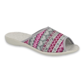 Chaussures femme Befado pu 254D133 rose gris Chaussures femme Befado pu 254D133 rose gris