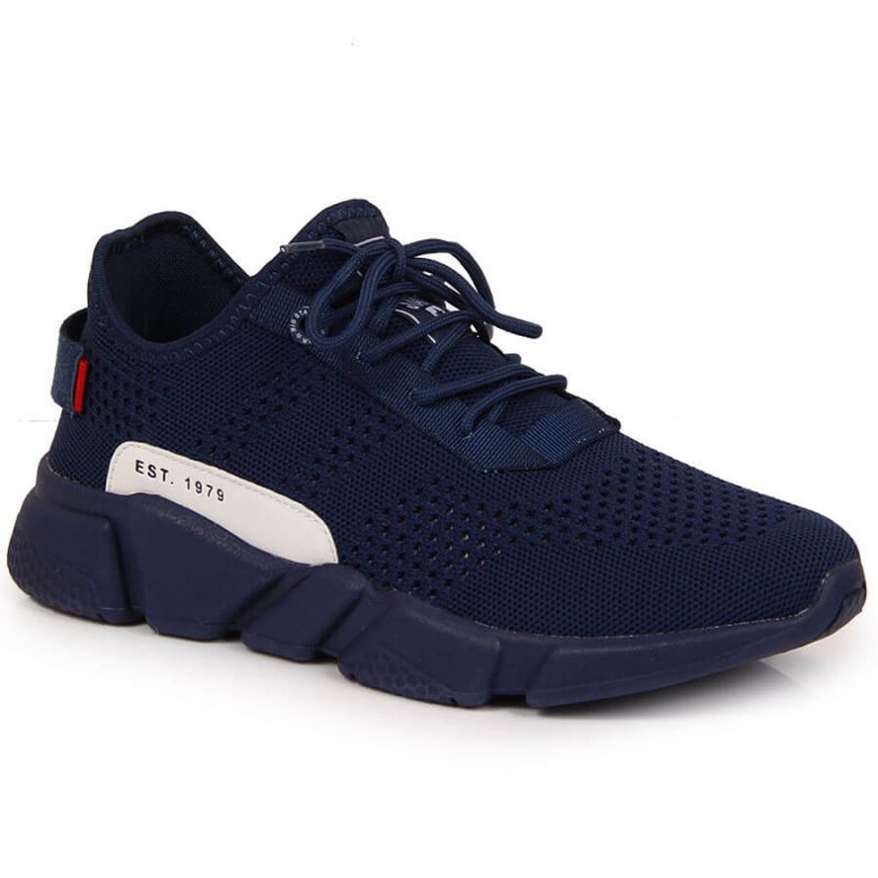 Chaussures de sport textile Big Star W JJ274274 bleu marine Chaussures de sport textile Big Star W JJ274274 bleu marine