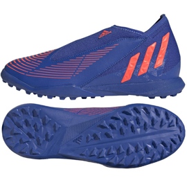 Adidas Predator Edge.3 Ll Tf J Jr GX2636 chaussures violet bleu