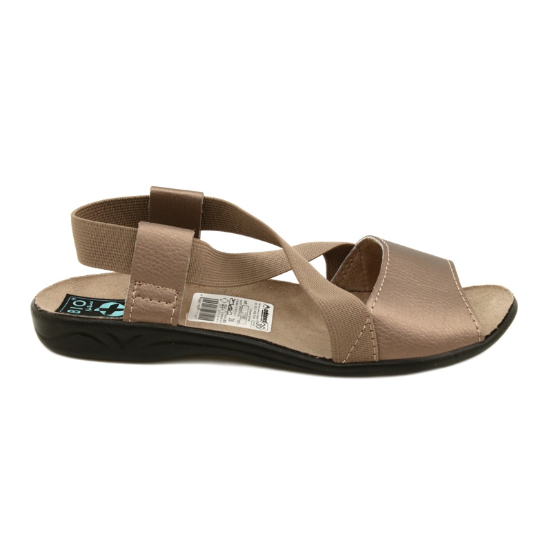 Sandales confortables pour femmes Adanex SAK36 27190 brun
