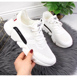 Chaussures de sport textile Big Star W JJ274271 blanc