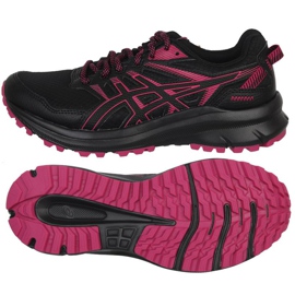 Asics Trail Scout 2 W 1012A039 005 chaussures de course ['noir', 'rose'] le noir