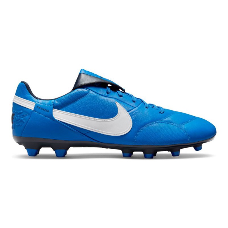 Chaussures de football Nike Premier 3 Fg M AT5889-414 bleu bleu