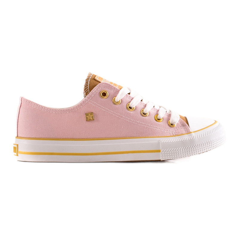 Baskets Big Star pour femme HH274455 rose Baskets Big Star pour femme HH274455 rose