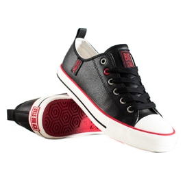 Baskets Big Star pour femmes JJ274129 noir