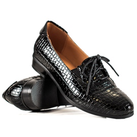 W. Potocki Élégantes chaussures à lacets Potocki noir