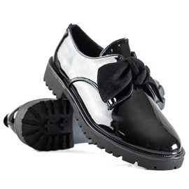 Goodin Chaussures classiques avec un nœud le noir